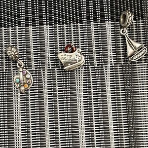 Pandora charms set of 3